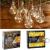 Ghirlanda luminoasa, LED, model Moza, 10 becuri, 380cm, incarcare solara, lumina alb cald Household NewTrend