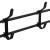 Cuier pentru haine cu banc de depozitare pantofi pe 4 polite, cadru metalic, 25x80x150cm, negru Household NewTrend