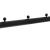 Suport pentru haine cu cadru metalic, cu sina de agatat si carlige cuier, 40x110x146cm, negru Household NewTrend