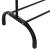 Suport pentru haine cu cadru metalic, cu sina de agatat si carlige cuier, 40x110x146cm, negru Household NewTrend