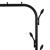 Suport pentru haine cu cadru metalic, cu sina de agatat si carlige cuier, 40x110x146cm, negru Household NewTrend