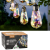 Ghirlanda luminoasa, LED, model Felisi, 20 becuri, 580cm, incarcare solara, lumina alb multicolor Household NewTrend