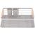 Uscator de vase cu suport tacamuri, din otel, cu tava de scurgere, manere lemn, 42x32x15cm, gri Household NewTrend