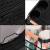 Uscator de vase cu suport tacamuri, din otel, cu tava de scurgere, manere lemn, 42x32x15cm, negru Household NewTrend
