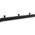 Suport pentru haine cu cadru metalic, cu sina dubla de agatat si carlige cuier, 55x110x146cm, negru Household NewTrend