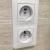 Set 12 protectii pentru prize copii, deblocare cu cheie, 35mm, alb Household NewTrend