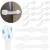 Set 8 sigurante blocator sertare si usi, plastic si silicon, ajustabile, 19 cm, alb Household NewTrend