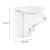 Set 4 sigurante magnetice ascunse, blocator sertare si usi, 2 sisteme fixare incluse, alb Household NewTrend