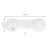 Set 4 sigurante blocator sertare si usi, plastic rezistent, fixe, 9.5 cm, alb Household NewTrend