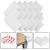 Set 10 protectii colturi pentru siguranta copii, 60x35mm, spuma EPE, gri Household NewTrend