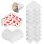 Set 10 protectii colturi pentru siguranta copii, 60x35mm, spuma EPE, gri Household NewTrend