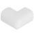 Set 10 protectii colturi pentru siguranta copii, 60x35mm, spuma EPE, gri Household NewTrend