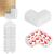 Set 10 protectii colturi pentru siguranta copii, 60x35mm, spuma EPE, gri Household NewTrend