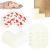 Set 10 protectii colturi pentru siguranta copii, 60x35mm, spuma EPE, crem Household NewTrend