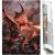 Set de broderie cu diamante 5D, 30x40cm, model Dragon cu pui Household NewTrend
