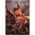 Set de broderie cu diamante 5D, 30x40cm, model Dragon cu pui Household NewTrend