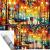 Set de broderie cu diamante 5D, 30x40cm, model Alee in parc Household NewTrend
