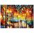 Set de broderie cu diamante 5D, 30x40cm, model Alee in parc Household NewTrend