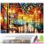 Set de broderie cu diamante 5D, 30x40cm, model Alee in parc Household NewTrend