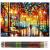 Set de broderie cu diamante 5D, 30x40cm, model Alee in parc Household NewTrend