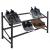Pantofar extensibil cu 2 rafturi, 62-115cm, negru Household NewTrend