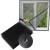 Plasa anti-insecte, pentru geam, fixare scai, dimensiune ajustabila, 130x150cm, negru Household NewTrend