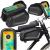 Borseta pentru bicicleta, impermeabila, cu husa pentru telefon, montare pe bara, 20x17x15cm Household NewTrend