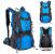 Rucsac militar pentru drumetie, usor, cu 4 buzunare laterale, 50 litri, albastru si gri Household NewTrend
