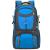 Rucsac militar pentru drumetie, usor, cu 4 buzunare laterale, 50 litri, albastru si gri Household NewTrend