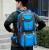 Rucsac militar pentru drumetie, usor, cu 4 buzunare laterale, 50 litri, albastru si gri Household NewTrend