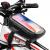 Borseta pentru bicicleta, impermeabila, cu husa pentru telefon, montare pe bara, 19,5x11x9cm Household NewTrend