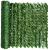 Panou paravan cu frunze artificiale pentru gard sau balcon, 100x500cm, verde Household NewTrend
