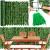 Panou paravan cu frunze artificiale pentru gard sau balcon, 100x500cm, verde Household NewTrend