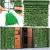 Panou paravan cu frunze artificiale pentru gard sau balcon, 100x500cm, verde Household NewTrend