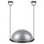 Minge fitness pentru echilibru, cu extensoare si pompa inclusa, 200kg, 57x25cm, gri Household NewTrend
