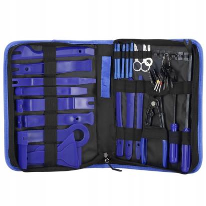 Kit pentru demontare ornamente si tapiterie auto, 46 piese Household NewTrend