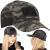 Sapca tactica cu cozoroc curbat, cu scai pentru atasare patch, unisex, culoare camuflaj Household NewTrend