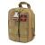 Borseta sport de brau, impermeabila, cu prindere la curea, 22x18x10cm, verde militar Household NewTrend