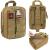 Borseta sport de brau, impermeabila, cu prindere la curea, 22x18x10cm, verde militar Household NewTrend