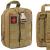 Borseta sport de brau, impermeabila, cu prindere la curea, 22x18x10cm, verde militar Household NewTrend