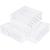 Set 3 organizatoare sertar pliabile pentru sosete/lenjerie, alb Household NewTrend