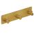 Cuier de baie pentru prosoape, montare fara gaurire, otel, 3 agatatori, 18x4.5cm, auriu Household NewTrend