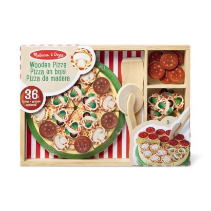 MELISSA AND DOUG SET DE JOACA DIN LEMN PETRECERE CU PIZZA SuperHeroes ToysZone