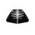 Ornament protectie geam spate compatibil Volkswagen Golf 6 / MK6 Hatchback  2009-2012 Cod: 34130 Automotive TrustedCars