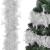 Ghirlanda pentru decor sau bradul de Craciun, model puf si pene, gri, 180cm Household NewTrend