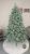 Brad artificial Christmas Deluxe by Sersimo, Kovalivska argintiu, 3D, 210cm Household NewTrend