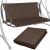 Husa din panza pentru leagan gradina de 4 persoane, sezut si spatar, 160x100cm, maro Household NewTrend