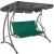 Husa din panza pentru leagan de gradina, sezut si spatar, 110x90cm, verde Household NewTrend