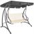 Husa din panza pentru leagan de gradina mare, sezut si spatar, 130x100cm, bej Household NewTrend