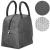 Geanta frigorifica cu izolatie termica pentru mancare, 21x10x23cm, gri Household NewTrend